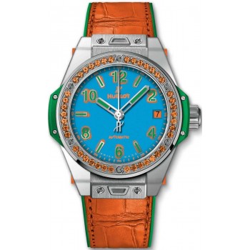 Réplique Hublot Big Bang One Click Pop Art Acier Orange 465.SO.5179.LR.1206.POP16