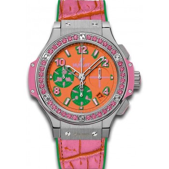 Réplique Hublot Big Bang Pop Art Acier Rose 341.SP.4779.LR.1233.POP15