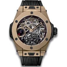 Réplique Hublot Big Bang Tourbillon Réserve de marche 5 jours Full Magic Gold 405.MX.0138.RX