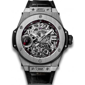 Réplique Hublot Big Bang Tourbillon Réserve de Marche 5 Jours Titane 405.NX.0137.LR