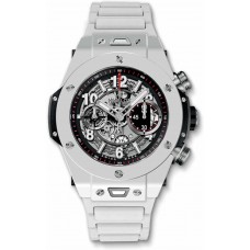 Réplique Hublot Big Bang Unico Bracelet Céramique Blanche 411.HX.1170.HX