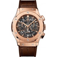 Réplique HUBLOT AERO CHRONOGRAPHE KING GOLD BROWN 525.OX.3280.LR