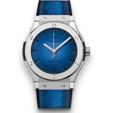 Réplique Hublot Classic Fusion Bleu Berluti 511.NX.050B.VR.BER16