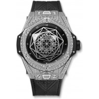 Réplique Hublot Big Bang Sang Bleu Titane Pavé 415.NX.1112.VR.1704.MXM17