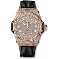 Réplique Hublot Big Bang One Click King Gold Full Pavé 465.OX.9010.RX.1604