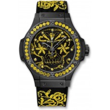 Réplique Hublot Big Bang Broderie Sugar Skull Fluo Tournesol 343.CY.6590.NR.1211