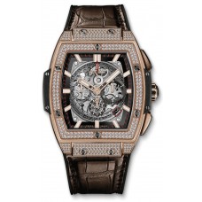 Réplique Hublot Spirit of Big Bang King Or Pavé 45 mm 601.OX.0183.LR.1704