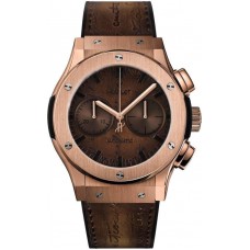 Réplique Hublot Classic Fusion Chronographe Berluti Scritto King Or 521.OX.0500.VR.BER17