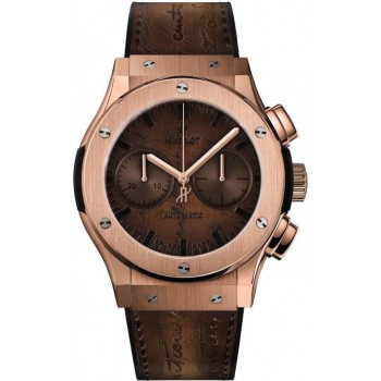 Réplique Hublot Classic Fusion Chronographe Berluti Scritto King Or 521.OX.0500.VR.BER17