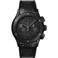 Réplique Hublot Classic Fusion Chronographe Berluti Scritto All Black 521.CM.0500.VR.BER17