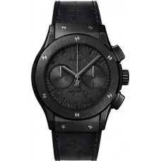 Réplique Hublot Classic Fusion Chronographe Berluti Scritto All Black 521.CM.0500.VR.BER17