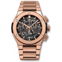 Réplique Hublot Classic Fusion Aerofusion Roi d'or Bracelet 528.OX.0180.OX