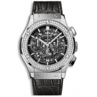 Réplique Hublot Classic Fusion Aerofusion Titane Diamants 525.NX.0170.LR.1104