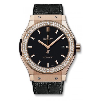 Réplique Hublot Classique Fusion Roi Or Diamants 511.OX.1181.LR.1104