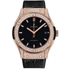 Réplique Hublot Classic Fusion King Or Pavé 42mm 542.OX.1181.LR.1704