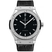 Réplique Hublot Classic Fusion Titane Diamants 38mm 565.NX.1171.LR.1104