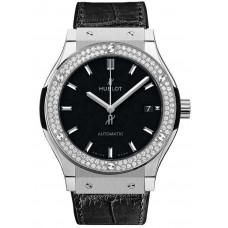 Réplique Hublot Classic Fusion Titane Diamants 38mm 565.NX.1171.LR.1104