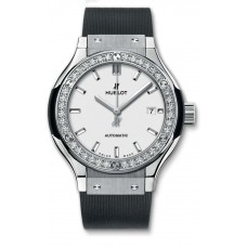 Réplique Hublot Classic Fusion Titane Opalin Diamants 582.NX.2610.RX.1204