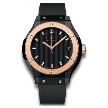 Réplique Hublot Classic Fusion Céramique Roi Or 581.CO.1781.RX