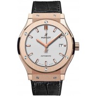 Réplique Hublot Classic Fusion Roi d'or Opalin 42mm sur Bracelet 542.OX.2611.LR