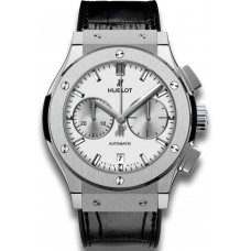 Réplique Hublot Classic Fusion Chronographe Titane Opalin 45mm 521.NX.2611.LR