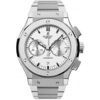 Réplique Hublot Classic Fusion Chronographe Opalin Titane sur Bracelet 520.NX.2610.NX