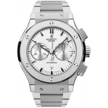 Réplique Hublot Classic Fusion Chronographe Opalin Titane sur Bracelet 520.NX.2610.NX