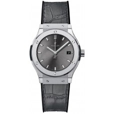 Réplique Hublot Classic Fusion Titane Racing Gris 33mm Quartz 581.NX.7071.LR