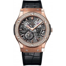 Réplique Hublot Classic Fusion King Or Diamants 42mm 547.OX.0180.LR.1104