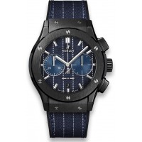 Réplique Hublot Classic Fusion Chronograph Italia Independent Pinstripe Ceramic 521.CM.2707.NR.ITI18