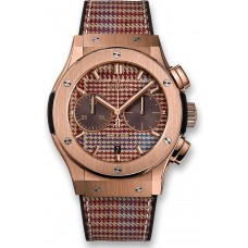 Réplique Hublot Classic Fusion Chronograph Italia Indépendant Prince-De-Galles Roi Or 521.OX.2709.NR.ITI18