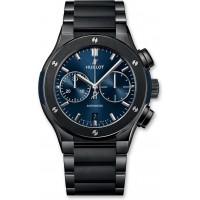 Réplique Hublot Classic Fusion Chronographe Céramique Bleu Bracelet 45mm 520.CM.7170.CM