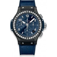 Réplique Hublot Big Bang Céramique Diamants Bleus 41mm 341.CM.7170.LR.1204