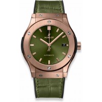 Réplique Hublot Classic Fusion King Or Vert 45mm 511.OX.8980.LR