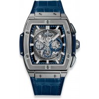 Réplique Hublot Spirit of Big Bang Titane Bleu 45mm 601.NX.7170.LR