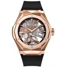 Réplique Hublot Classic Fusion Tourbillon Réserve de Marche 5 Jours Orlinski King Gold 505.OX.1180.RX.ORL19