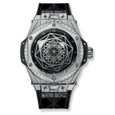 Réplique Hublot Big Bang One Click a chanté des diamants en acier bleu 465.SS.1117.VR.1204.MXM17