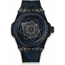 Réplique Hublot Big Bang Sang Bleu Tout Noir Bleu 39mm 465.CS.1119.VR.1201.MXM18