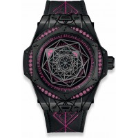 Réplique Hublot Big Bang Sang Bleu Tout Noir Rose 39mm 465.CS.1119.VR.1233.MXM18