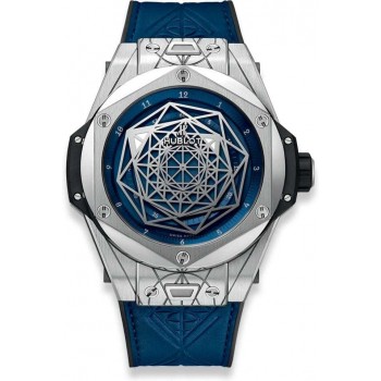 Réplique Hublot Big Bang Sang Bleu Titane Bleu 45mm 415.NX.7179.VR.MXM18