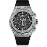 Réplique Hublot Classic Fusion Aerofusion Chronographe Orlinski Pavé de Titane 525.NX.0170.RX.1704.ORL18