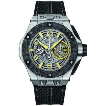 Réplique Hublot Big Bang Scuderia Ferrari 90e anniversaire platine 402.TQ.0129.VR