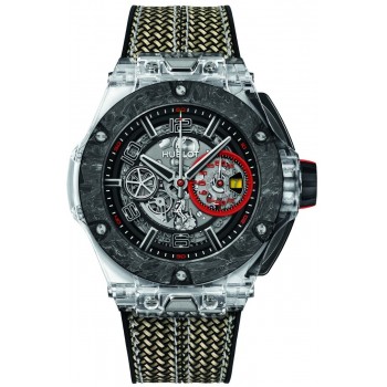 Réplique Hublot Big Bang Scuderia Ferrari 90e anniversaire saphir 402.JQ.0123.NR