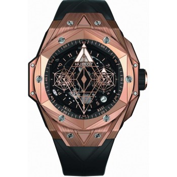 Réplique Hublot Big Bang Unico Sang Bleu II King Or 418.OX.1108.RX.MXM19