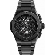 Réplique Hublot Big Bang Bracelet Intégral Céramique Tout Noir 42mm 451.CX.1140.CX