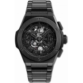 Réplique Hublot Big Bang Bracelet Intégral Céramique Tout Noir 42mm 451.CX.1140.CX