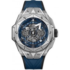 Réplique Hublot Big Bang Unico Sang Bleu II Bleu Titane 418.NX.5107.RX.MXM20