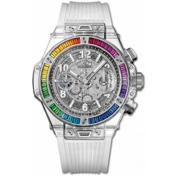 Réplique Hublot Big Bang Unico Saphir Arc-en-ciel 42mm 441.JX.4802.RT.4099