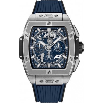 Réplique Hublot Spirit of Big Bang Titane Bleu 42mm 642.NX.7170.RX