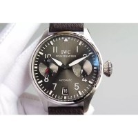 Réplique IWC Big Pilot IW500910 Cadran Gris en acier inoxydable avec réserve de marche